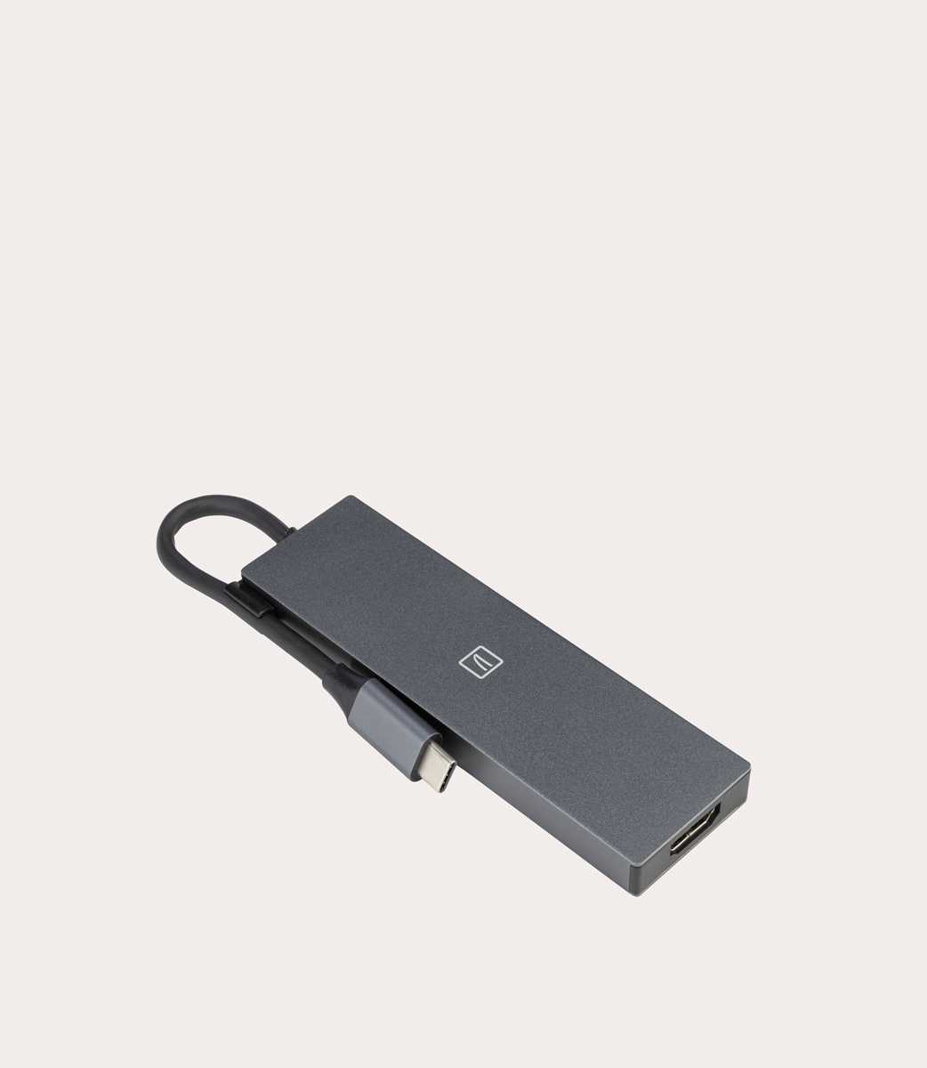 Tucano Hub type-C 6-in-1 con 1 HDMI + 3 USB 3.0 + 1 USB-PD + Audio 3.5 mm Promozione