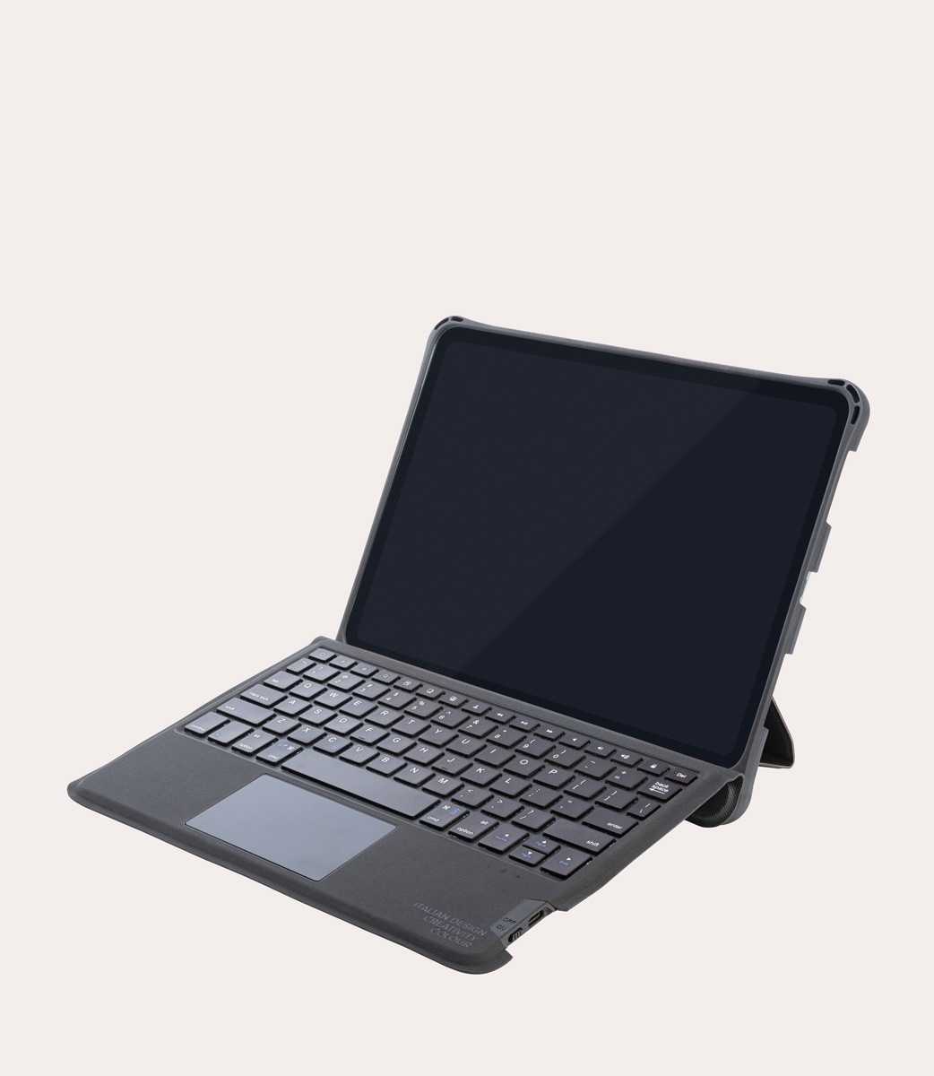 Tucano Custodia per iPad Air 10 9" con tastiera Wireless italiana e trackpad Nuovo