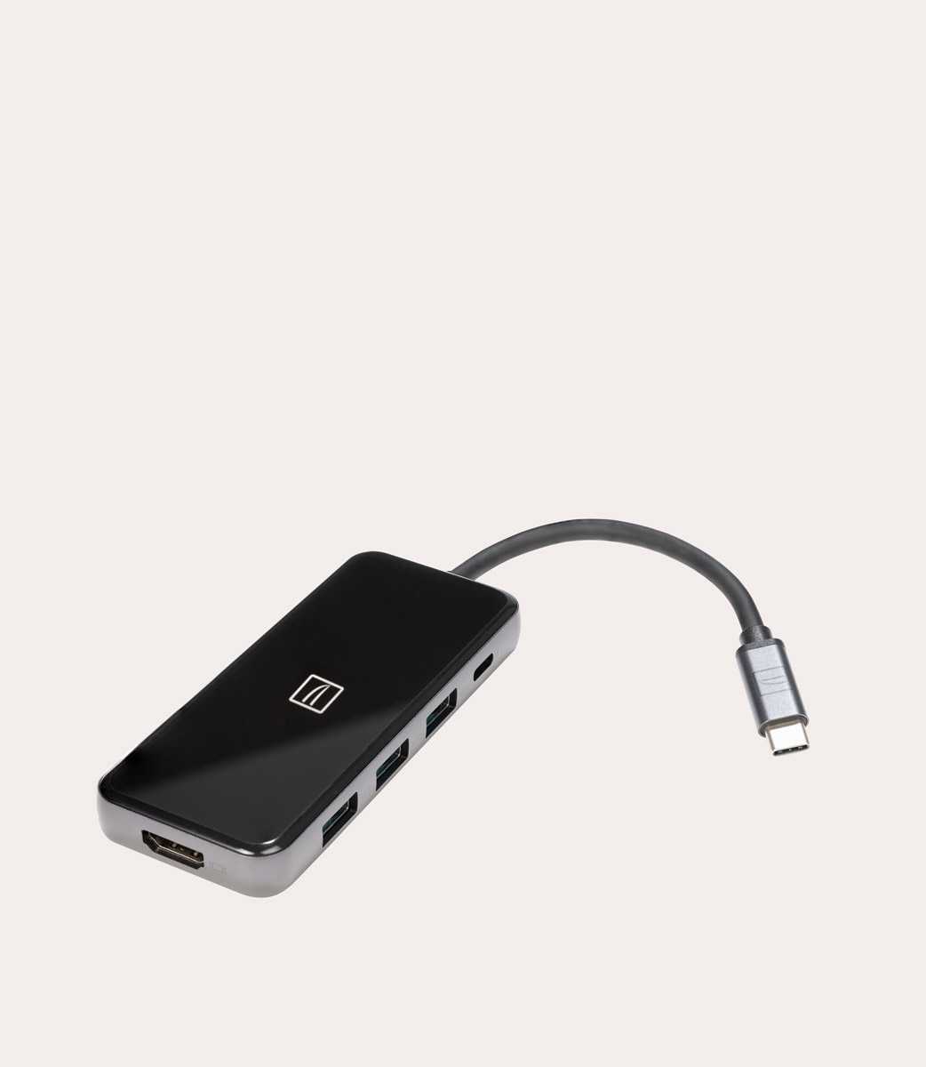 Tucano Hub Type-C 5 in 1 HDMI 3 porte USB e PD Consegna Veloce