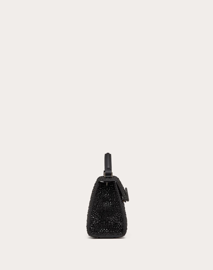 Valentino Handbags Borsa A Mano Mini Vsling Con Ricamo Sparkling per Donna in Nero | Valentino IT Sconto