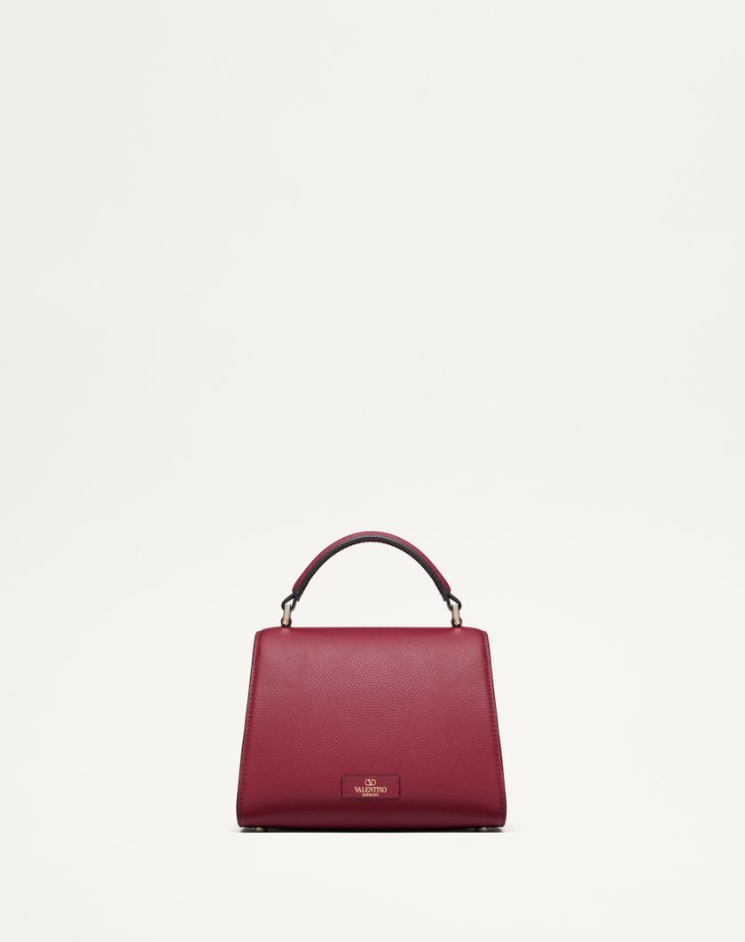 Valentino Handbags Borsa A Mano Mini Valentino Garavani Vsling Con Logo Gioiello per Donna in Rosso Scuro | Valentino IT Economico