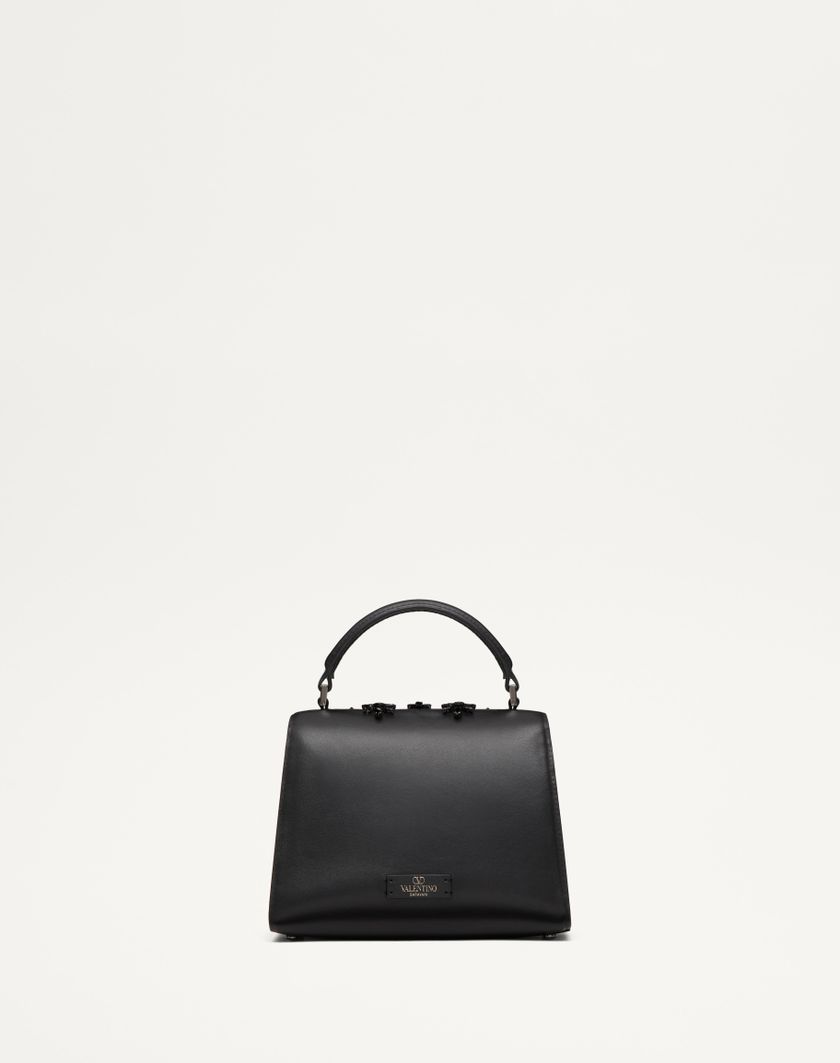 Valentino Handbags Borsa A Mano Mini Valentino Garavani Vsling Ricamata per Donna in Nero/rutenio | Valentino IT Online