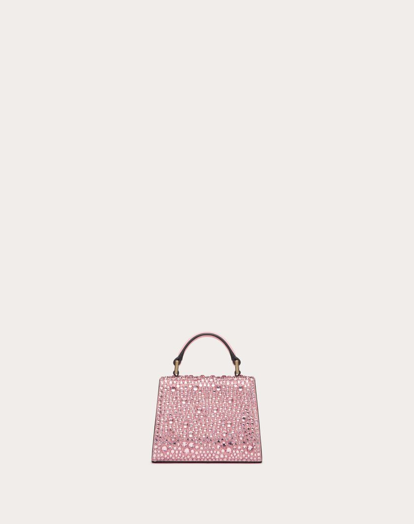 Valentino Handbags Borsa A Mano Micro Vsling Ricamata per Donna in Rose/bubble | Valentino IT Offerte