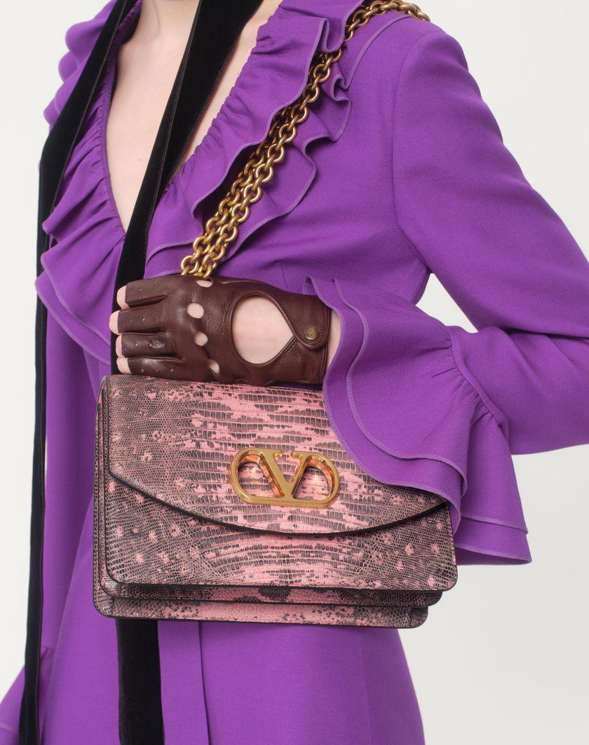 Valentino Handbags Borsa A Spalla Valentino Garavani Vain In Tejus per Donna in Rosa | Valentino IT 2025