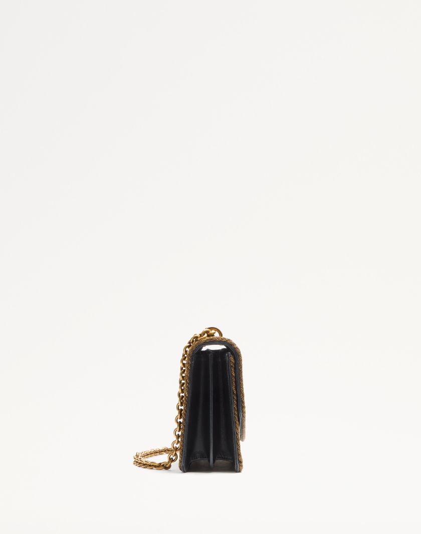 Valentino Handbags Borsa A Spalla Valentino Garavani Vain Ricamata per Donna in Multicolor/nero | Valentino IT Italy