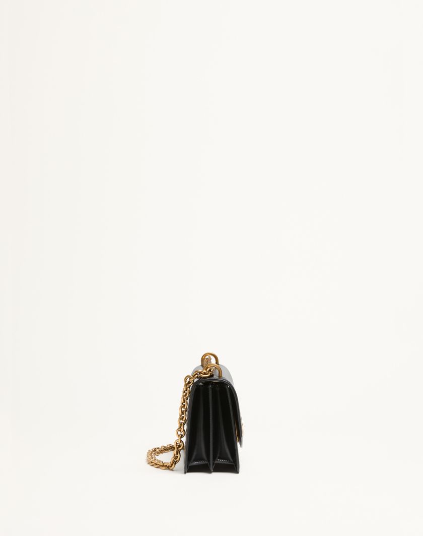 Valentino Handbags Borsa Piccola A Spalla Valentino Garavani Vain In Vitello Lucido per Donna in Nero | Valentino IT 2025
