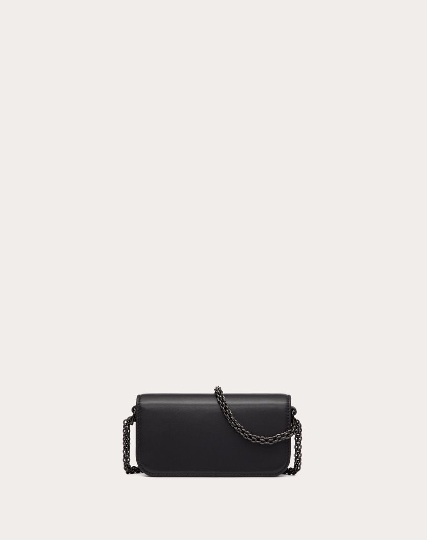Valentino Handbags Borsa Piccola A Spalla Valentino Garavani Locò In Vitello per Donna in Nero | Valentino IT Saldi