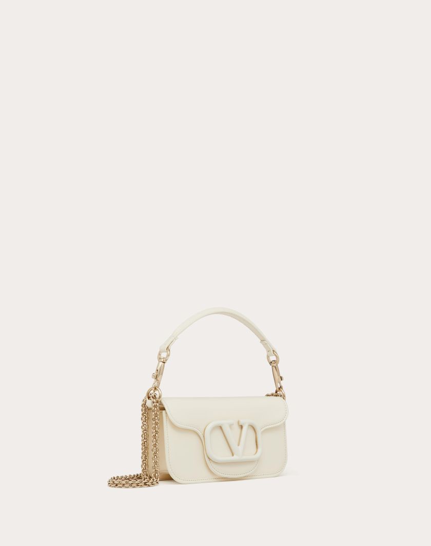 Valentino Handbags Borsa Piccola A Spalla Valentino Garavani Locò In Vitello per Donna in Powder Rose | Valentino IT Offerte