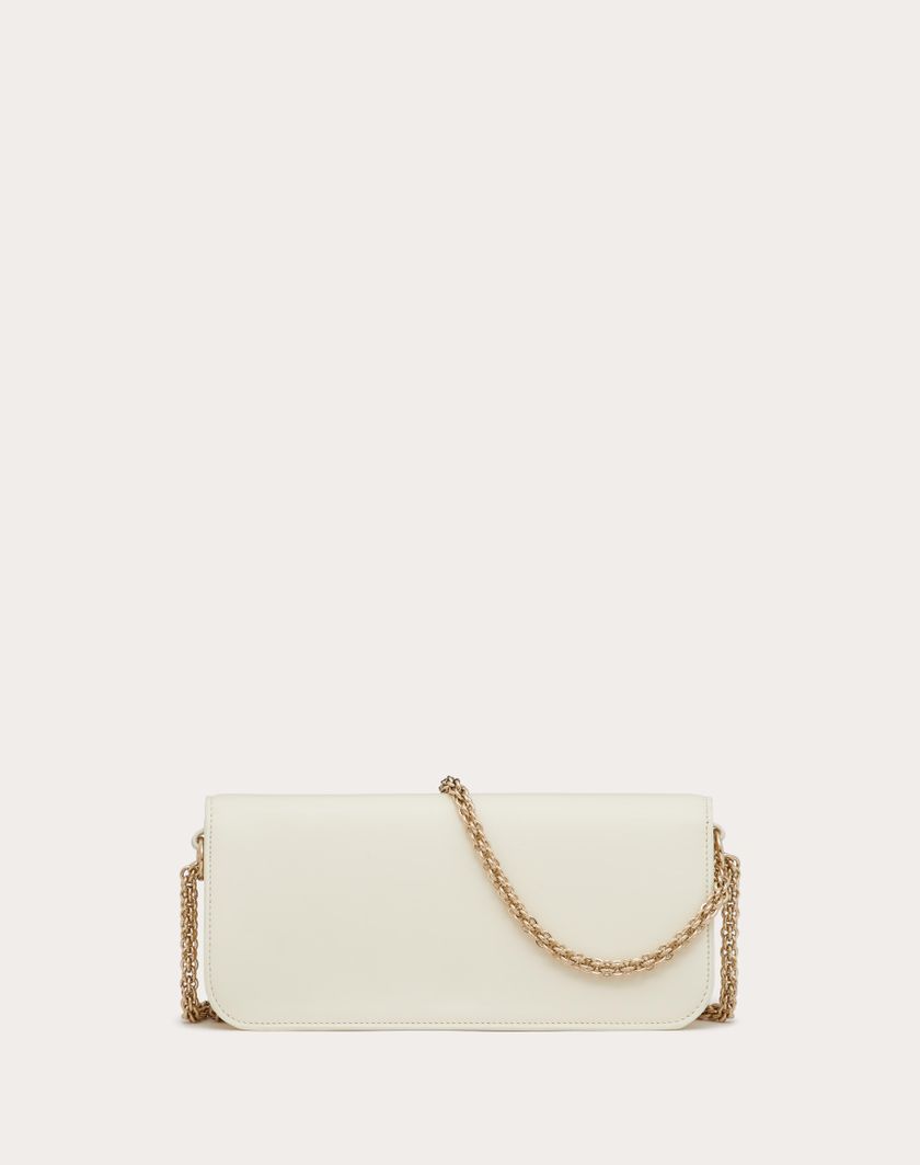 Valentino Handbags Borsa A Spalla Valentino Garavani Locò In Vitello per Donna in Avorio | Valentino IT Hotsell