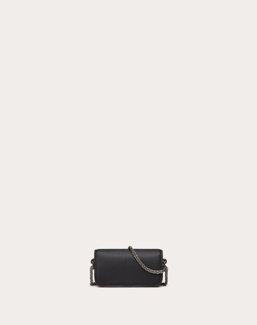 Valentino Handbags Borsa Micro Con Catena Valentino Garavani Locò Con Logo Gioiello per Donna in Nero | Valentino IT In Saldo