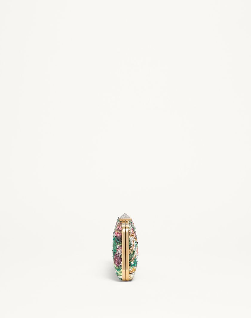 Valentino Handbags Minaudiere Carry Secrets Con Strass Motivo Voyage Imaginaire per Donna in Multicolor | Valentino IT Online