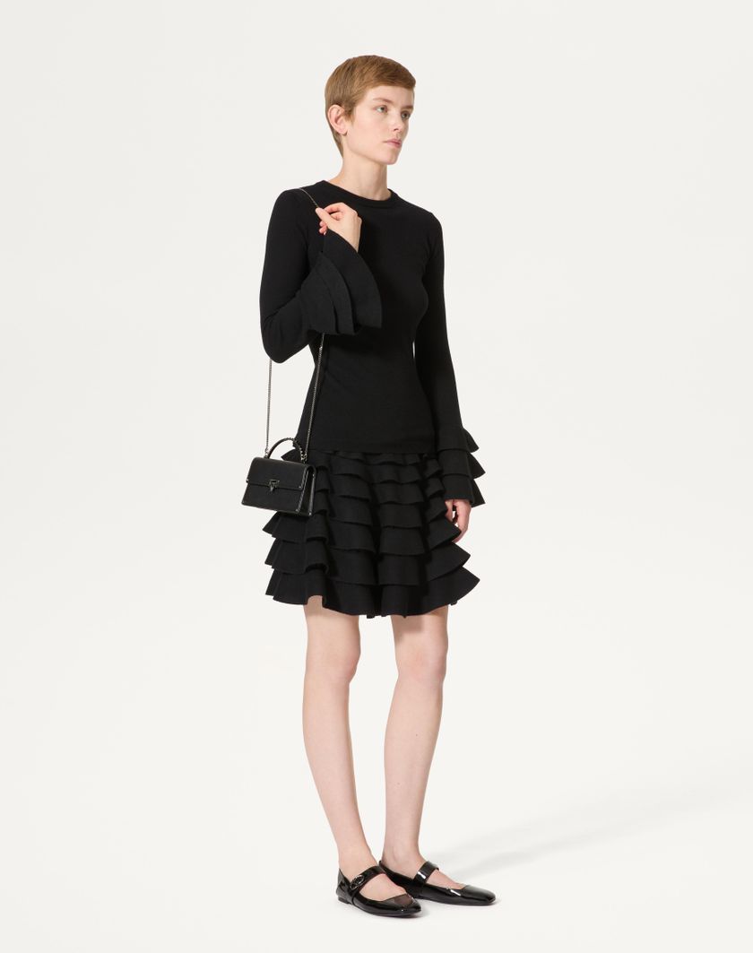 Valentino Handbags Mini Borsa A Mano Rockstud In Vitello per Donna in Nero | Valentino IT Pezzi Unici