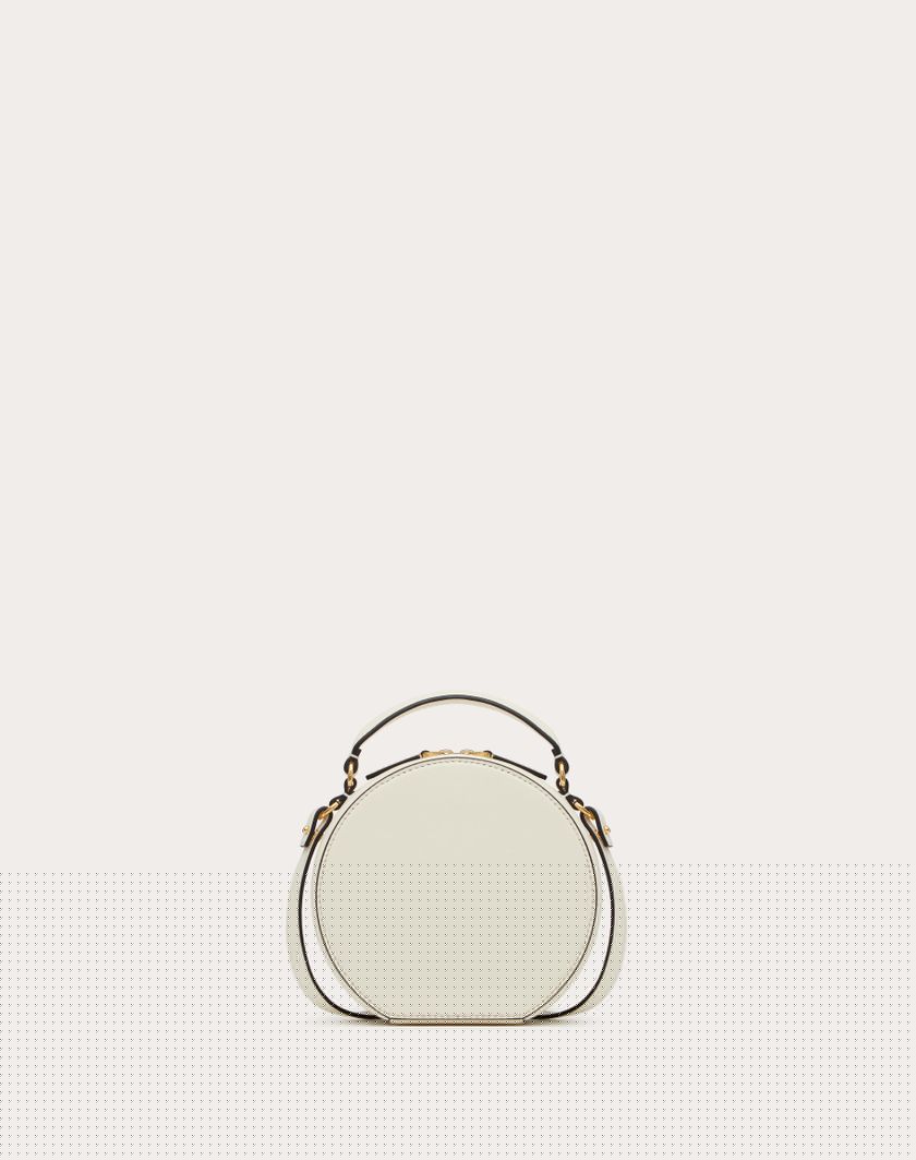 Valentino Handbags Mini Borsa Vlogo Signature In Vitello per Donna in Avorio | Valentino IT Novità