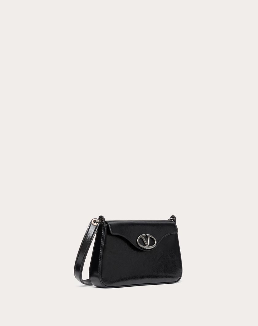 Valentino Handbags Mini Borsa A Tracolla Vlogo The Bold Edition In Vitello Lucido per Donna in Nero | Valentino IT Saldi