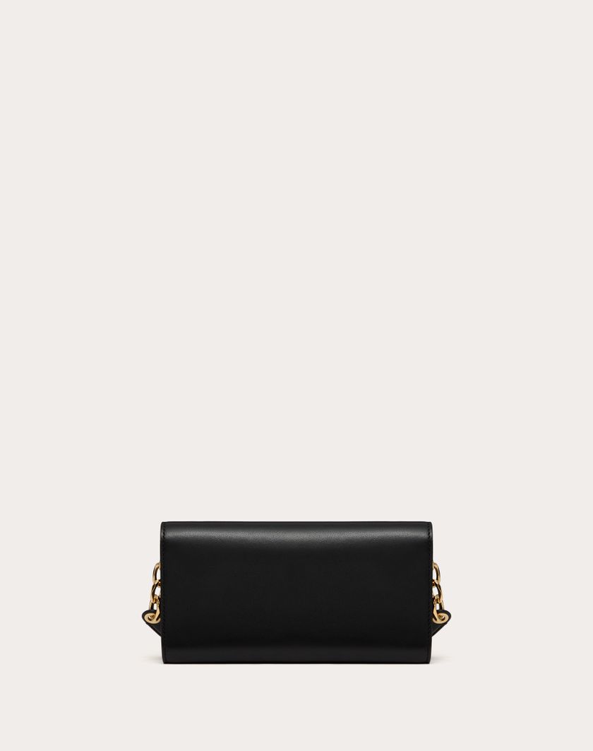Valentino Handbags Portafoglio Con Tracolla Vlogo The Bold Edition In Nappa per Donna in Rose Quartz | Valentino IT Offerte