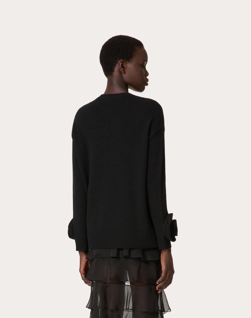 Valentino Handbags Maglia In Lana per Donna in Nero | Valentino IT Negozio