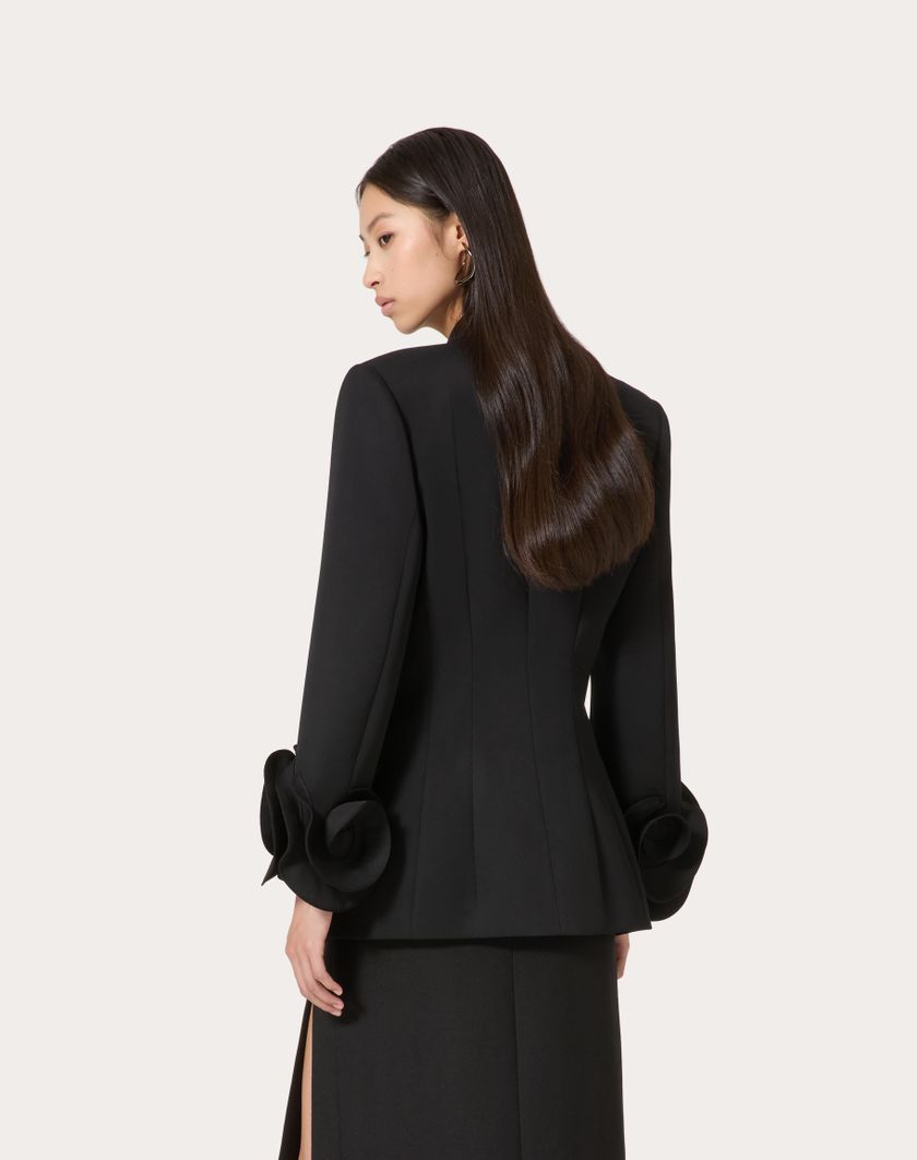 Valentino Handbags Giacca In Grisaille per Donna in Nero | Valentino IT Spedizione Gratuita