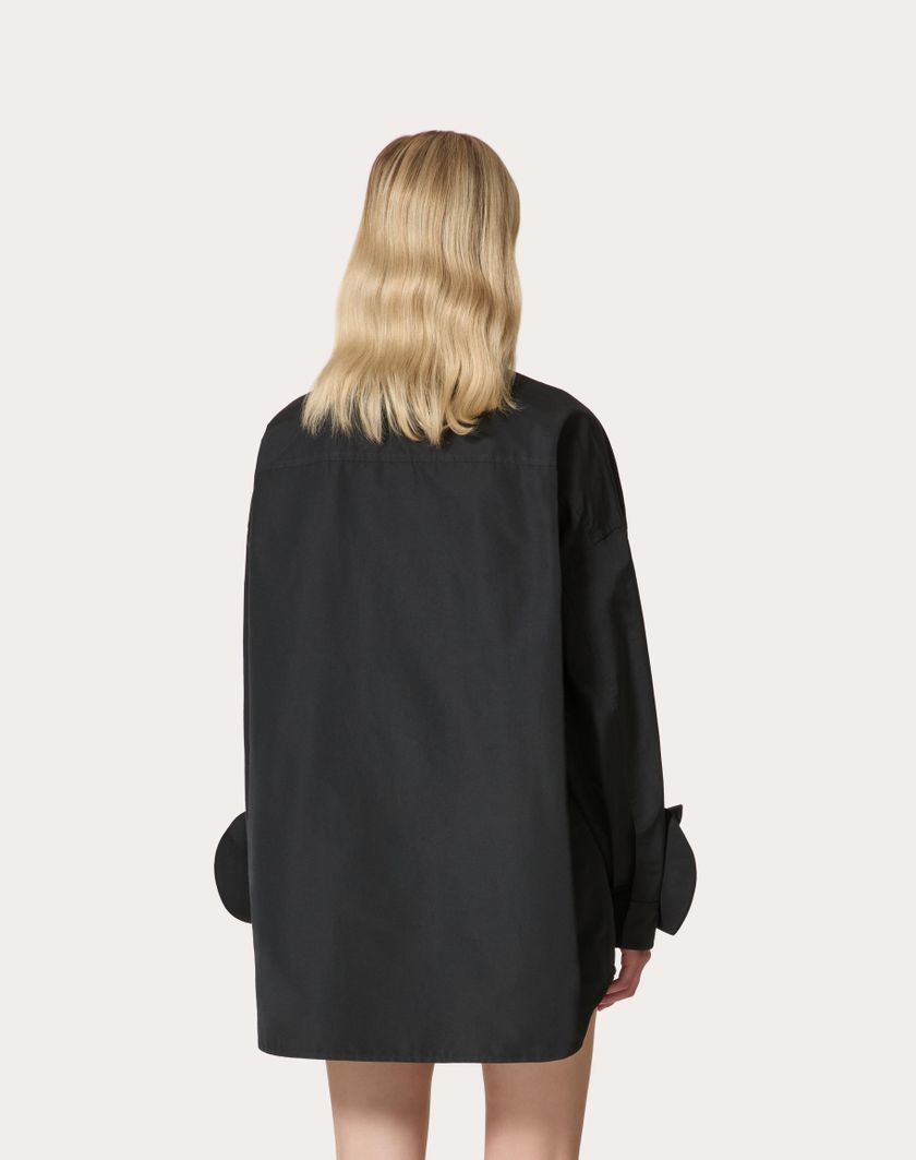 Valentino Handbags Giubbino In Micro Faille per Donna in Nero | Valentino IT Promozione Limitata