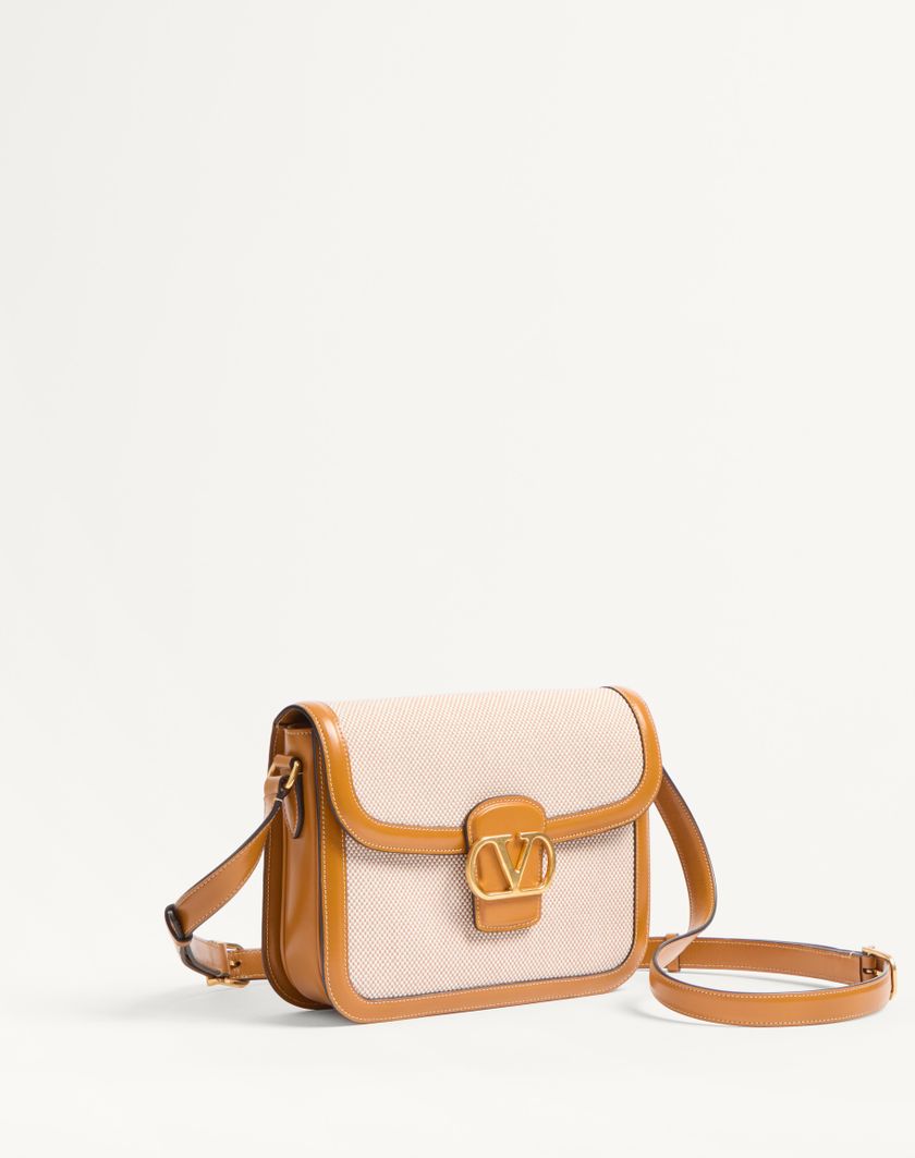 Valentino Handbags Borsa A Spalla Valentino Garavani 9to5 In Canvas per Donna in Beige | Valentino IT Hotsell