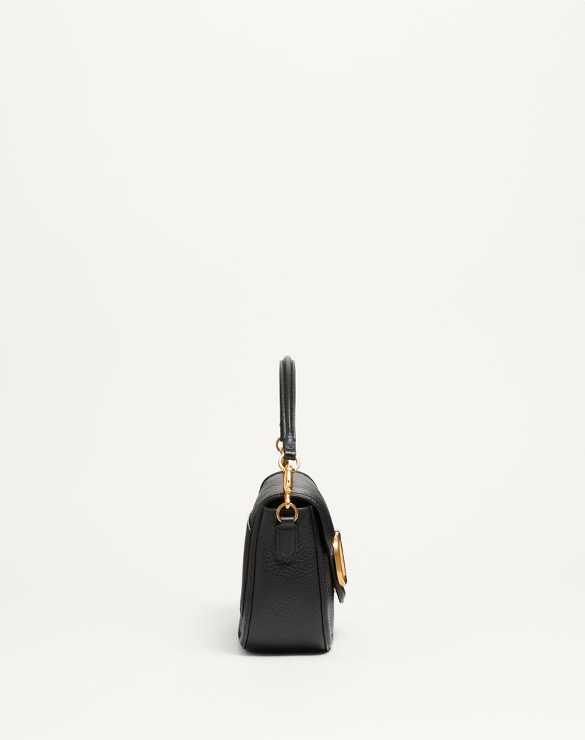 Valentino Handbags Borsa A Spalla Valentino Garavani Alltime In Vitello Granato Con Tracolla Nastro Jacquard per Donna in Nero/bianco | Valentino IT Moda