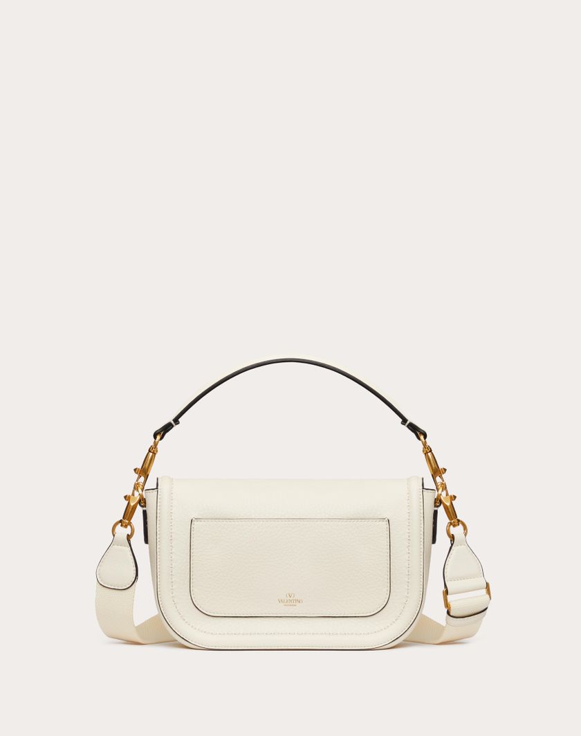 Valentino Handbags Borsa A Spalla Valentino Garavani Alltime In Vitello Granato per Donna in Avorio | Valentino IT Italy