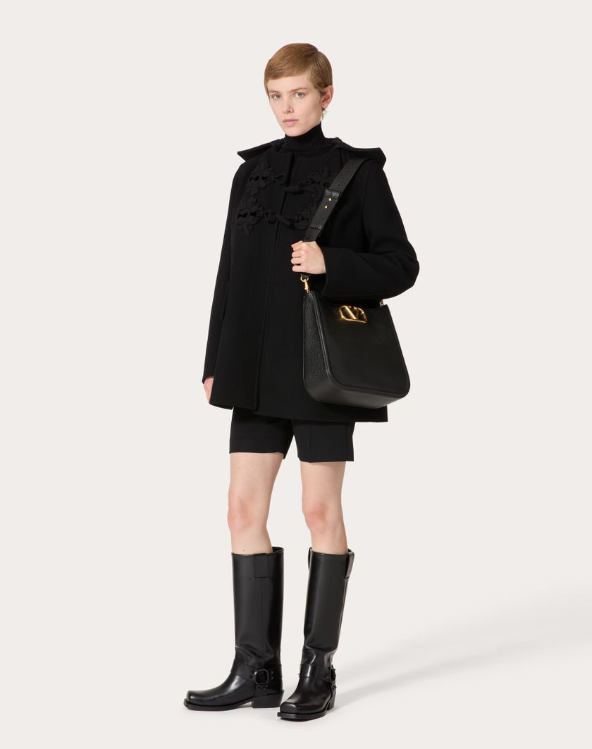 Valentino Handbags Hobo Valentino Garavani Alltime In Vitello Granato per Donna in Mandorla | Valentino IT 2025