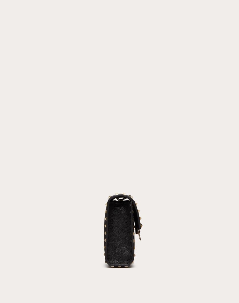 Valentino Handbags Borsa Piccola A Tracolla Rockstud In Vitello Granato per Donna in Poudre | Valentino IT Spedizione Gratuita