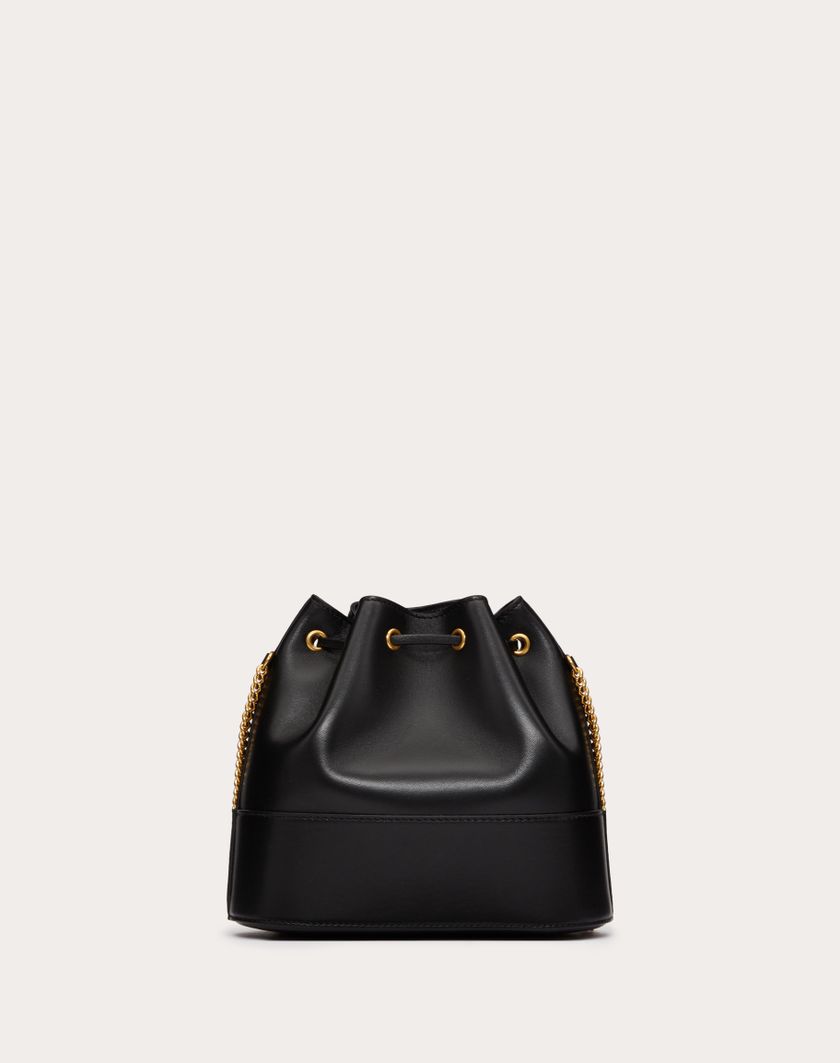 Valentino Handbags Mini Secchiello Con Catena Vlogo Signature In Nappa per Donna in Rose Cannelle | Valentino IT Convenienza
