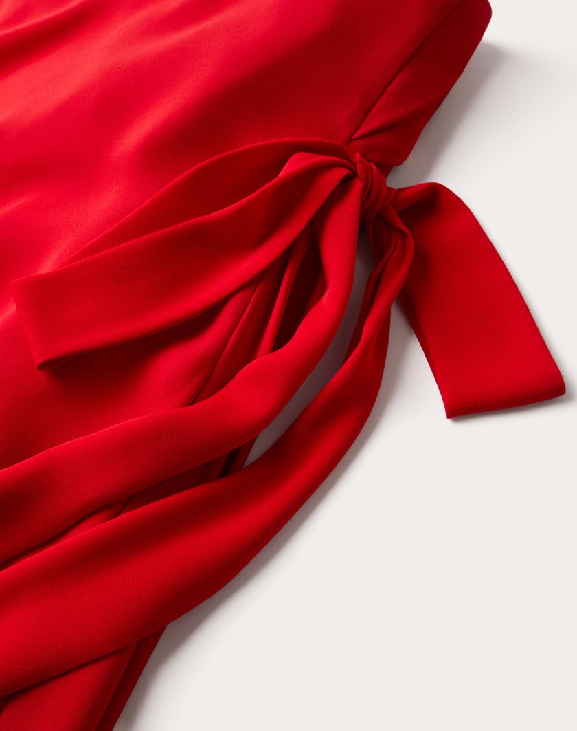 Valentino Handbags Abito Da Sera In Cady Couture per Donna in Rosso | Valentino IT I Più Venduti