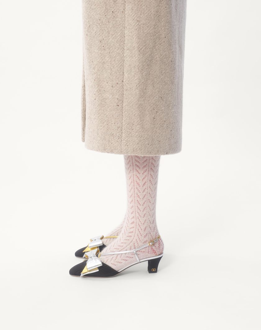 Valentino Handbags Cappotto In Textured Wool per Donna in Cammello/avorio | Valentino IT Italia