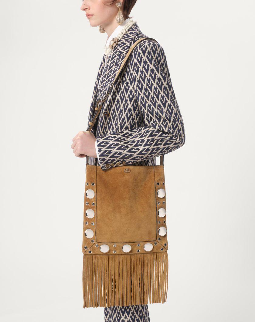 Valentino Handbags Camicia In Cotton Popeline per Donna in Bianco Ottico | Valentino IT Sconto