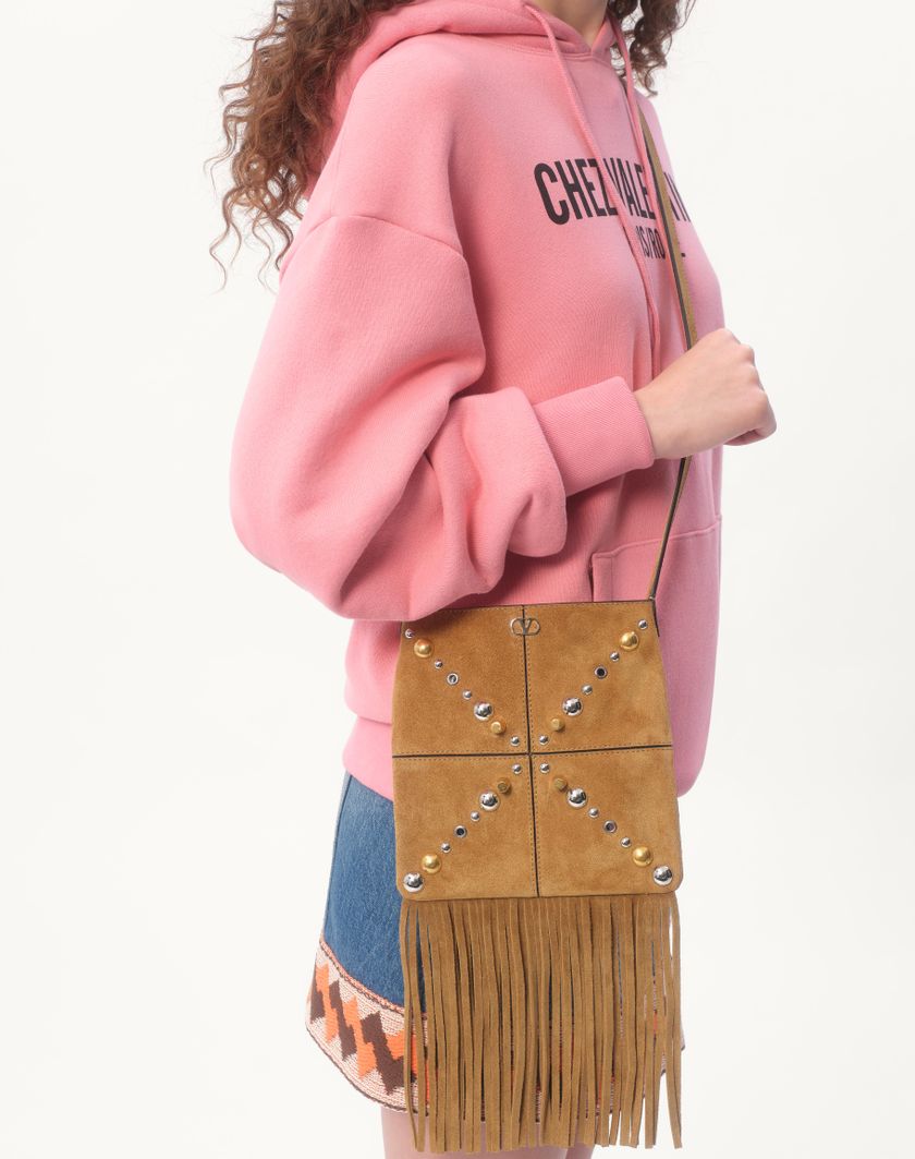 Valentino Handbags Felpa In Cotone Con Cappucco E Stampa Chez Valentino per Donna in Rosa | Valentino IT Ultimi tre giorni