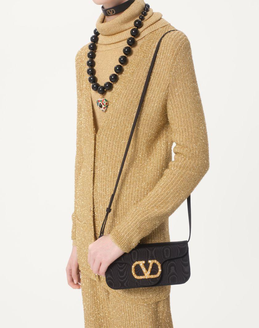 Valentino Handbags Maglia In Lurex per Donna in Oro | Valentino IT Only for today