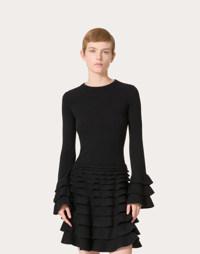 Valentino Handbags Maglia In Viscosa E Lana per Donna in Nero | Valentino IT 50% di sconto con spedizione gratuita