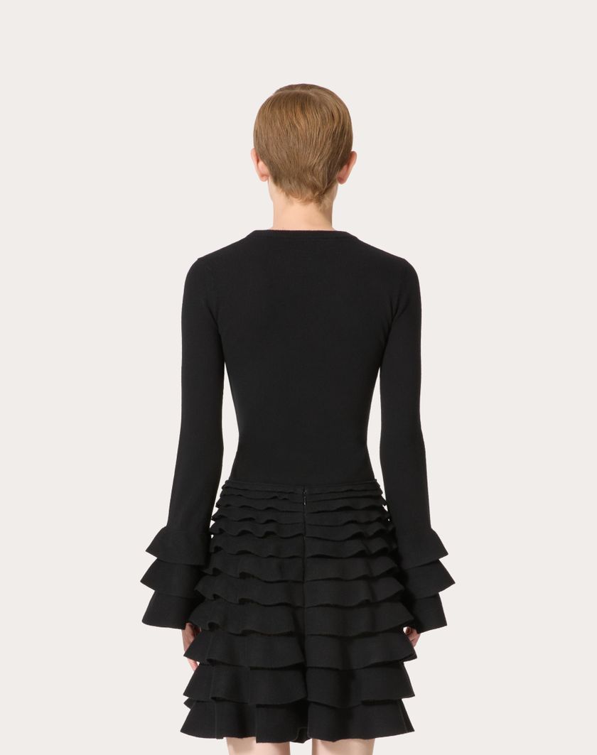 Valentino Handbags Maglia In Viscosa E Lana per Donna in Nero | Valentino IT 50% di sconto con spedizione gratuita