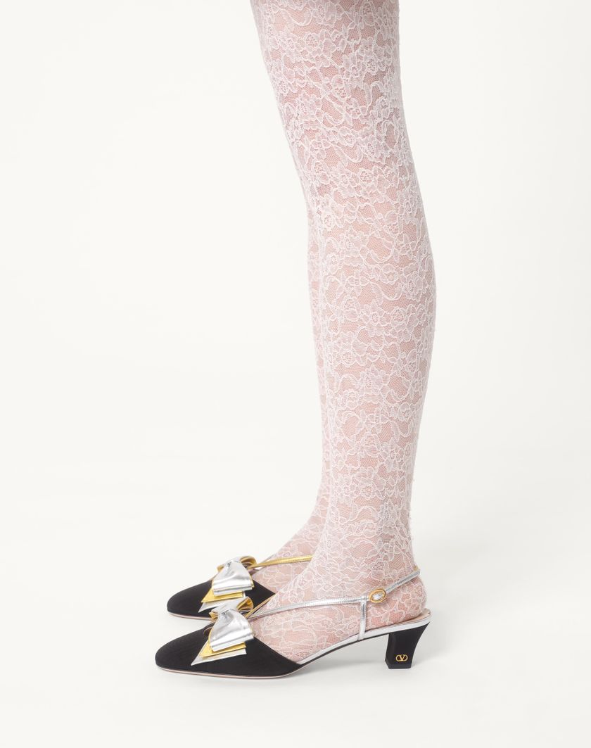 Valentino Handbags Gonna In Damier Light Tweed Ricamata per Donna in Avorio/nero | Valentino IT Convenienza