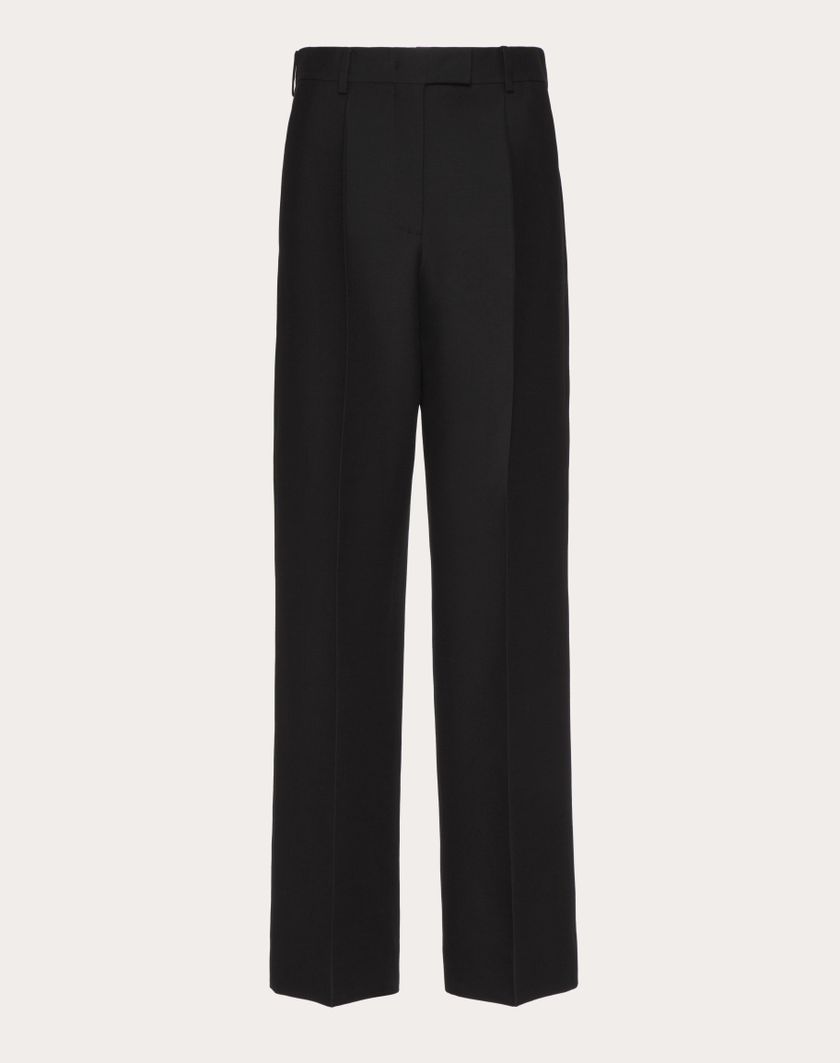 Valentino Handbags Pantaloni In Crepe Couture per Donna in Nero | Valentino IT Soddisfazione Garantita