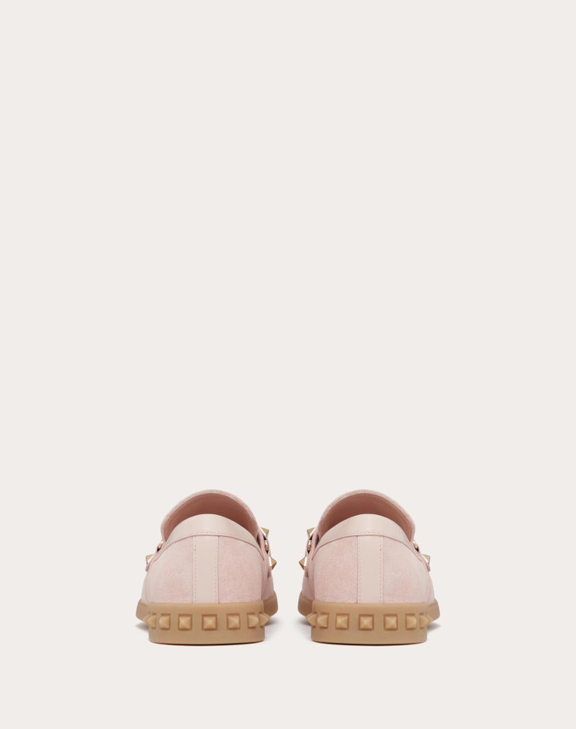 Valentino Handbags Mocassino Leisure Flows In Crosta per Donna in Light Camel | Valentino IT Offerte stagionali