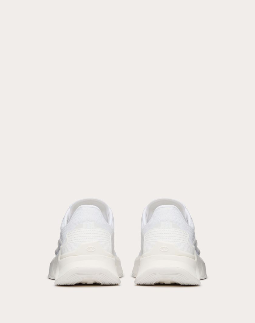 Valentino Handbags Sneaker True Actress In Rete per Donna in Bianco | Valentino IT In Vendita