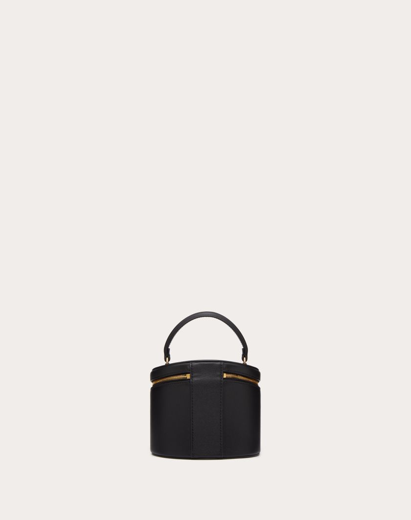 Valentino Handbags Mini Vanity Porta Gioielli Vlogo Signature In Vitello per Donna in Nero | Valentino IT Offerte esclusive
