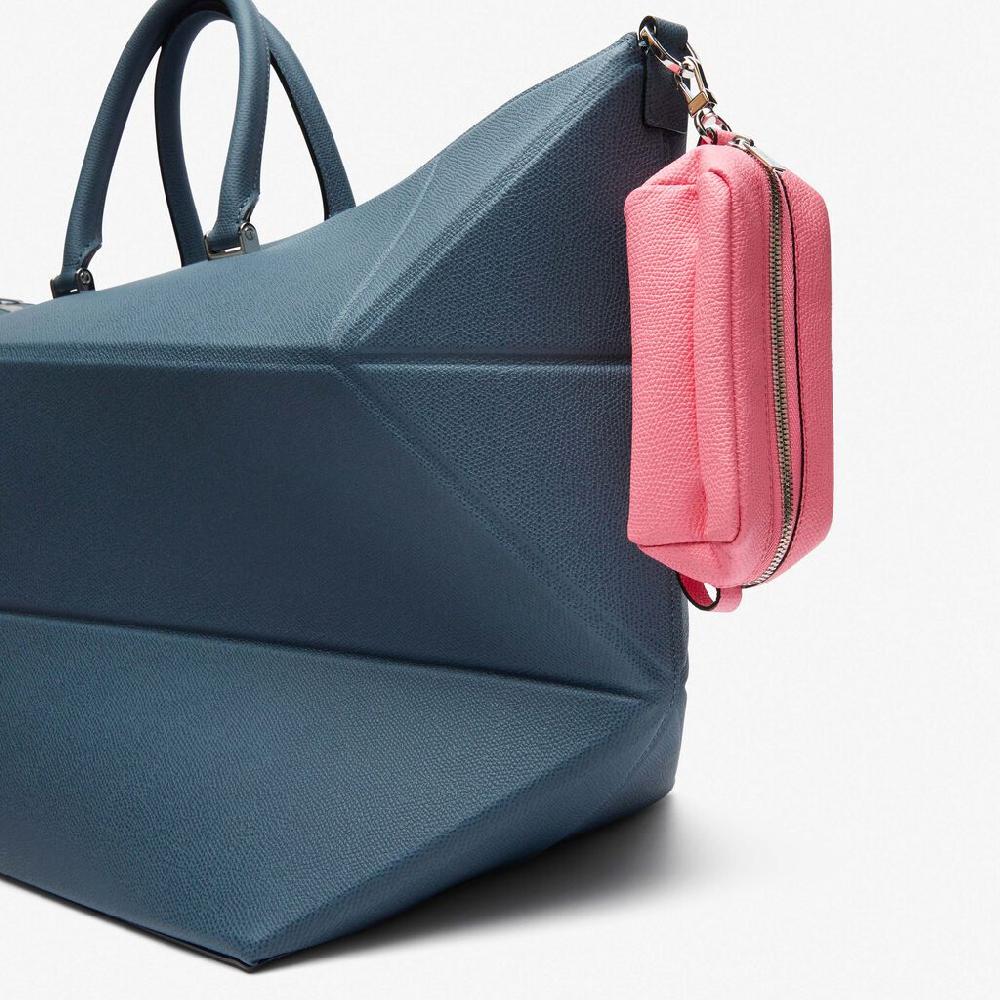 Valextra Micro beauty-case/Micro bag in Pelle Rosa | Valextra Offerte