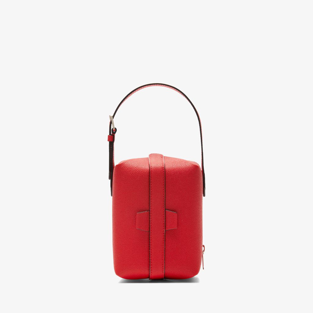 Valextra Borsa a tracolla piccola in Pelle Rossa | Valextra Tric Trac Vendita Economica