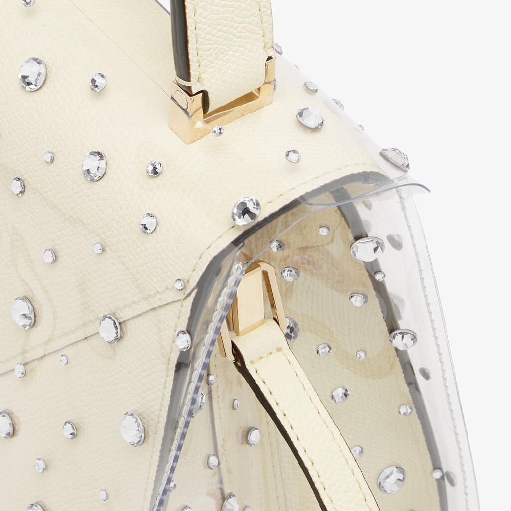Valextra Impermeabile borsa Donna Trasparente e Argento | Valextra Iside Convenienza