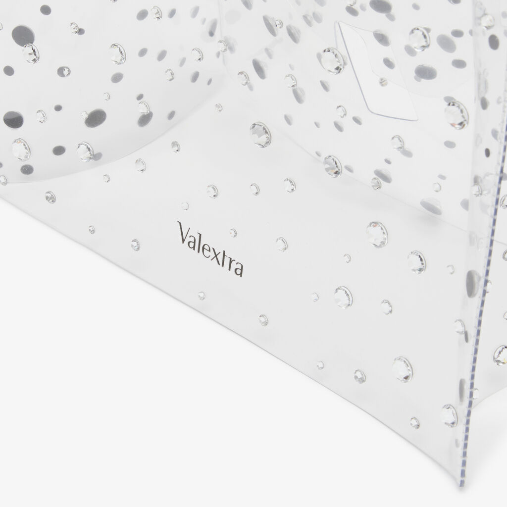 Valextra Impermeabile borsa Donna Trasparente e Argento | Valextra Iside Convenienza