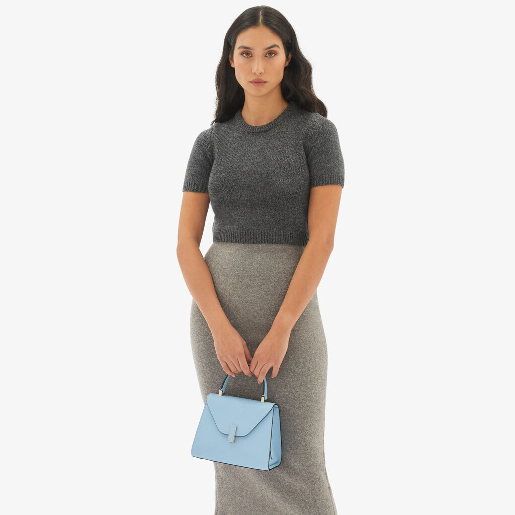 Valextra Borsa a mano da Donna Mini in Pelle Blu | Valextra Iside Hotsell