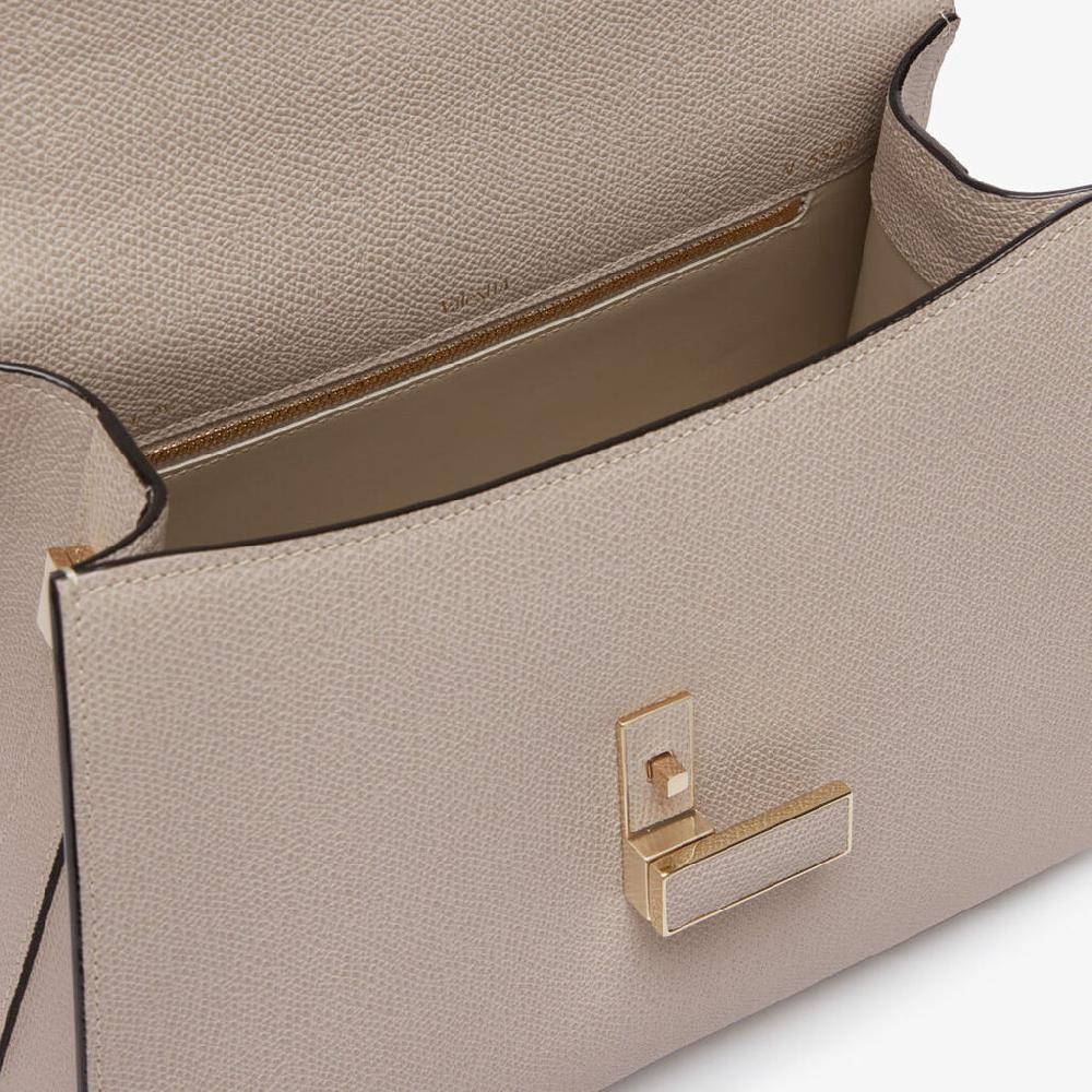 Valextra Borsa a mano da Donna in Pelle Rosa Nude | Valextra Iside Acquista Ora
