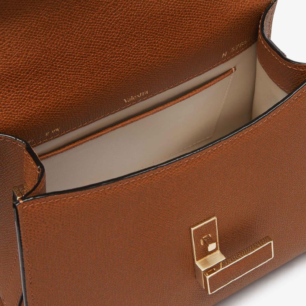 Valextra Borsa a mano da Donna in Pelle rigida Marrone | Valextra Iside Hotsell