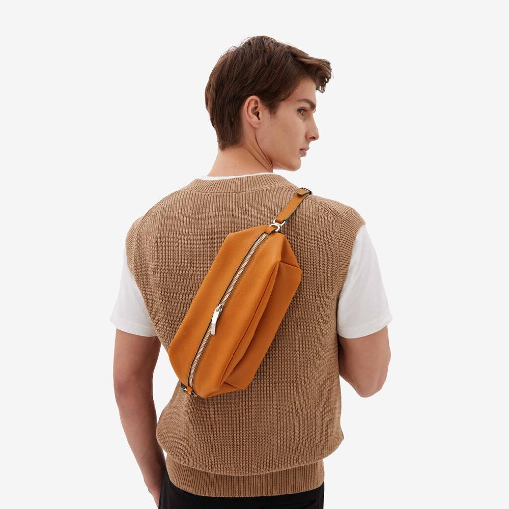 Valextra Borsa Origami da Donna in Pelle Marrone di Lusso | Valextra Nuova
