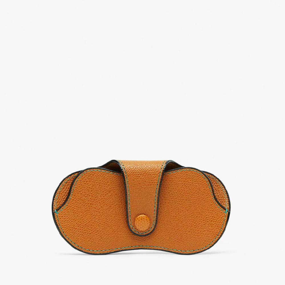 Valextra Custodia occhiali in Pelle Marrone | Valextra In Linea