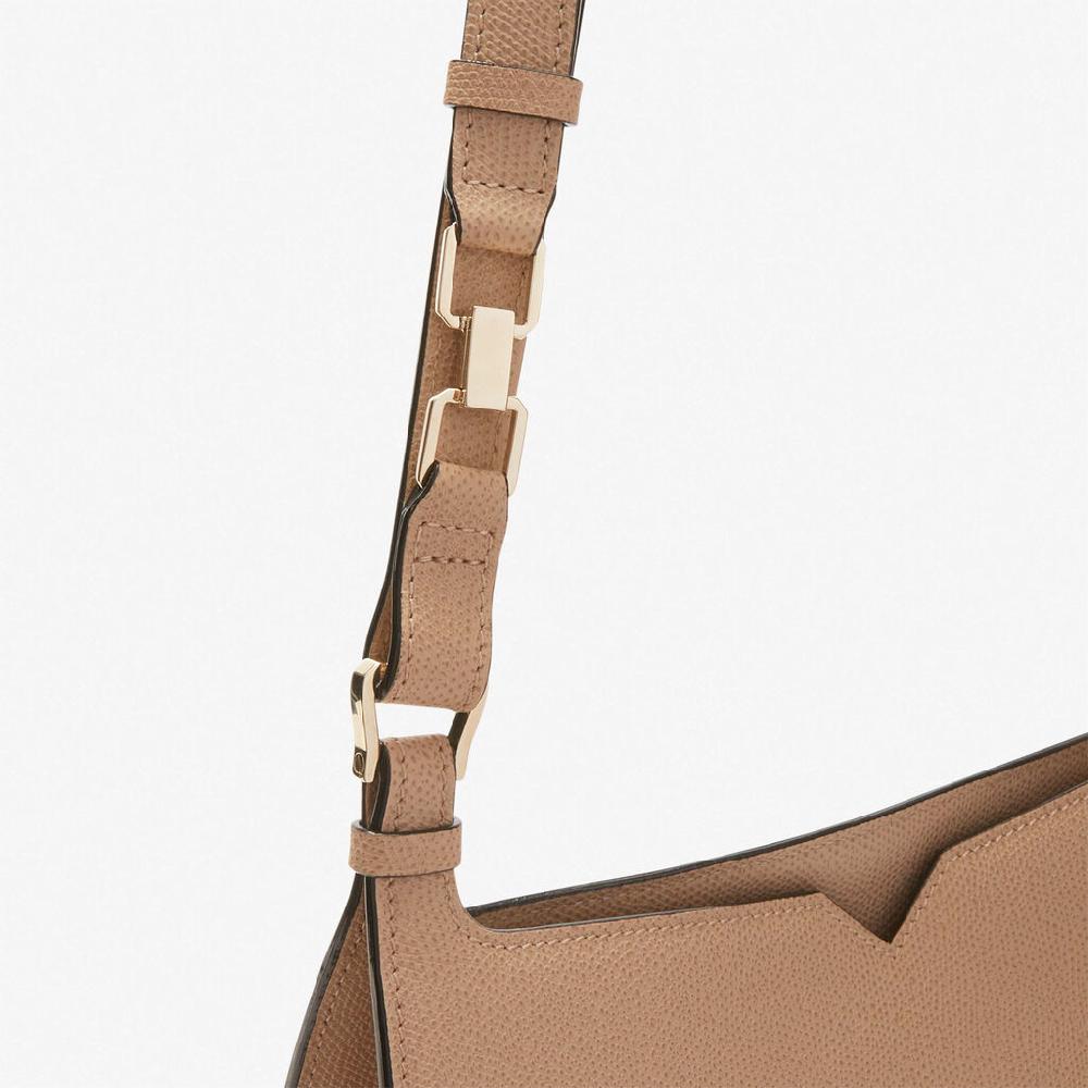 Valextra Borsetta a spalla Weekend in Pelle Beige | Valextra Hobo Hotsell